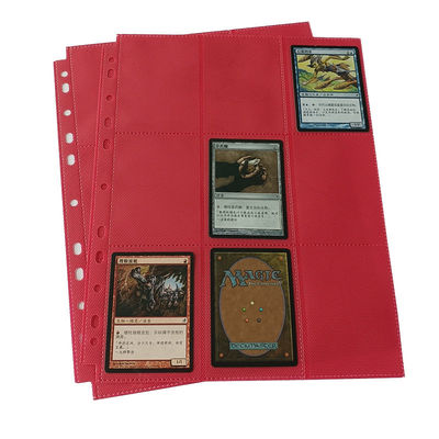 Rode TCG 18 Trading Card Pocket Pages Cpp Side Loading voor Sotrage ISO
