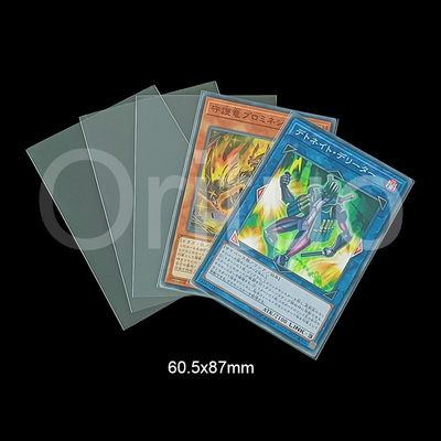 Doorzichtige Yugioh Inner Card Sleeves 60x87mm Perfect formaat voor bescherming van kleine kaarten