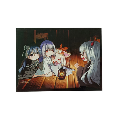 Mooie afdrukken Art Card Sleeves 67x92mm Fit 63x88mm Anime Card Sleeves Cpp