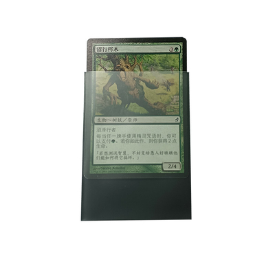 66X91 mm dekbeschermer Trading Card-hoes PVC-vrij dubbel mat niet-verblindend SGS