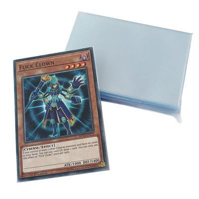 60x87mm Yugioh de Binnenkokers van Kokers Zachte Duurzame Waterdichte Transparante Kaarten