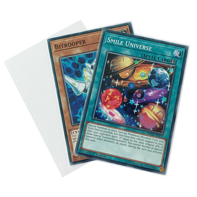 De in het groot Yugioh-Kokers van de Polypropyleenkaart 61x88mm Waterdichte Kokers van de Handelkaart