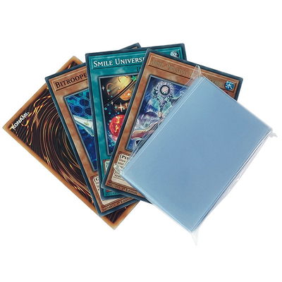 In het groot Transparante Kaartkoker 46x71mm Mini European Prime Board Game-Kokers