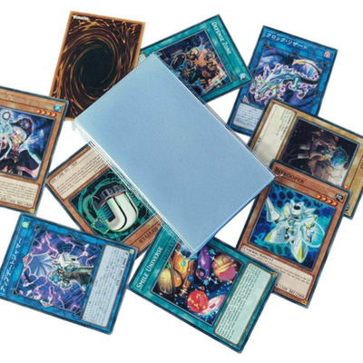Van het de Raadsspel van pvc Vrije Transparante Kokers 73x122mm de Bescherming van de Tarotkaart