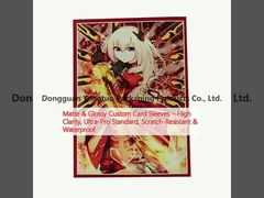 Matte & Glossy Custom Card Sleeves ️ Hoge helderheid, Ultra-Pro-standaard, krasbestendig en waterdicht